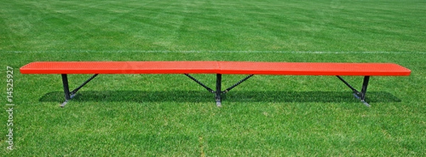 Obraz bench in the park