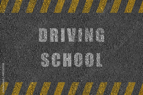 Obraz driving school