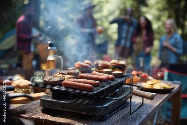 Obraz barbecue on the grill