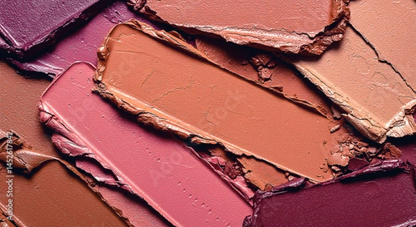 Fototapeta image of a simple lipstick pattern or texture ideal to be used as background