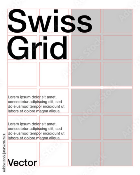 Obraz Swiss Grid For Instagram Feed By Andrei Castanha