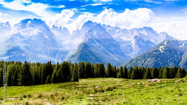 Obraz Brenta Dolomites mountain range