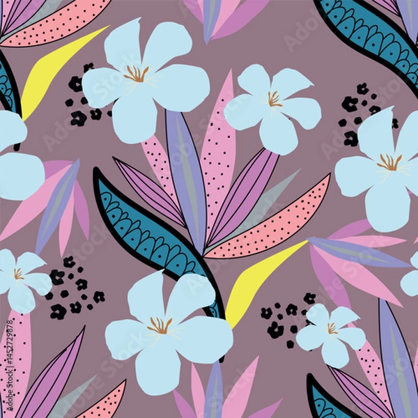 Obraz seamless floral pattern