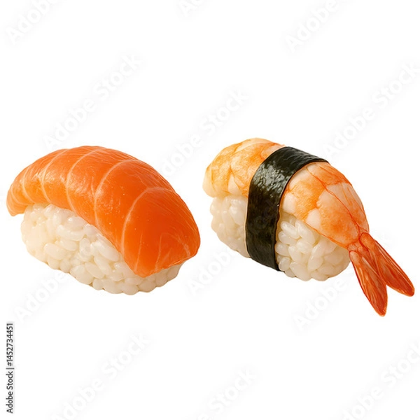 Obraz 3d sushi ; isolated on a transparent background