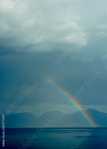 Obraz Regenbogen über dem Meer