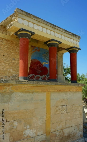 Obraz Ausgrabung in Knossos auf Kreta
