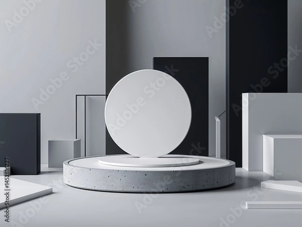 Obraz podium background image for product