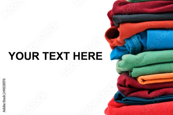 Obraz Stack of clothes