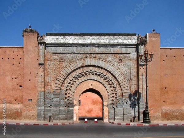 Obraz marrakech city door