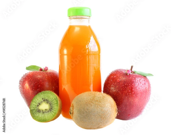 Obraz Juice and fruit