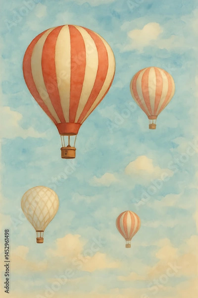 Fototapeta hot air balloon