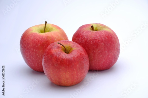Obraz apple on white background