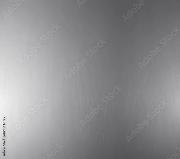 Obraz Sleek silver metallic surface, seamless texture  , digital, aluminum