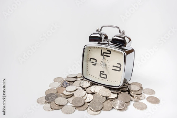 Obraz saving money on time