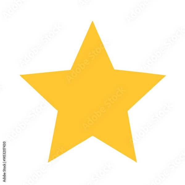 Fototapeta Shining Star Illuminating the Night Sky, Symbolizing Hope and Dreams
