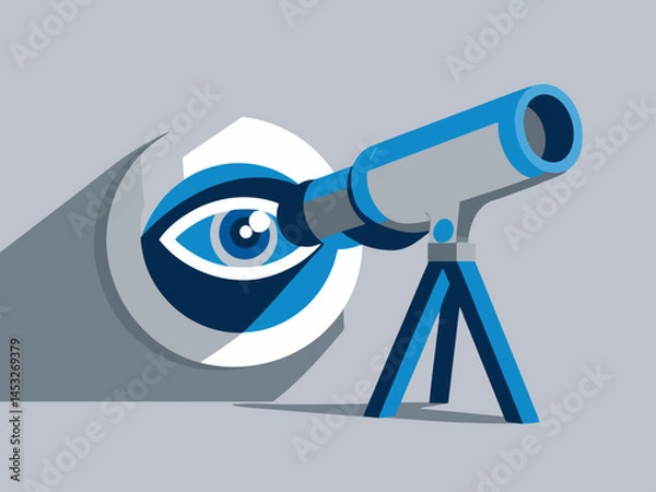 Fototapeta Observing the Horizon: A Visual Perspective