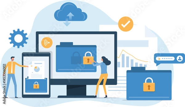 Obraz Business vector