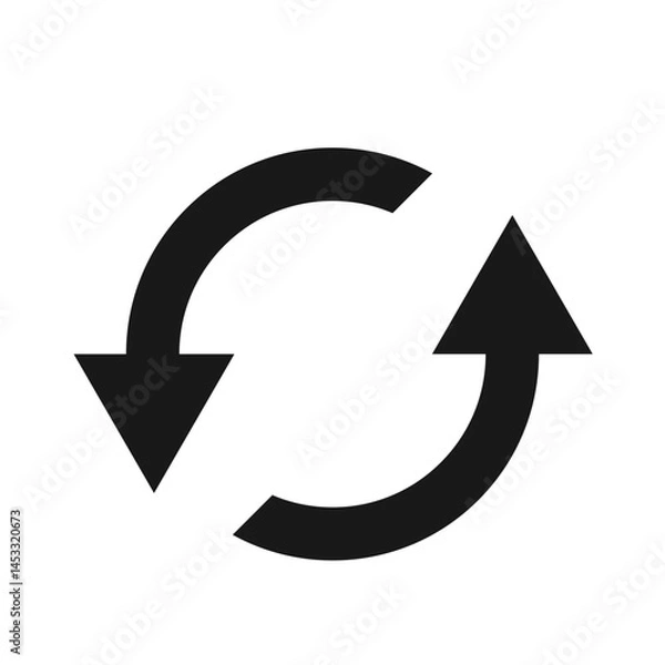 Obraz reverse sign symbol