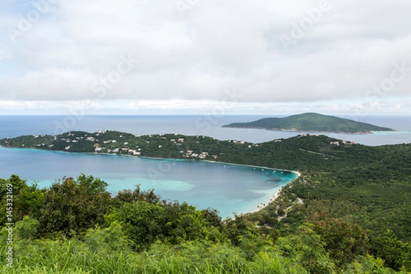 Fototapeta Protected Beach in Megans Bay