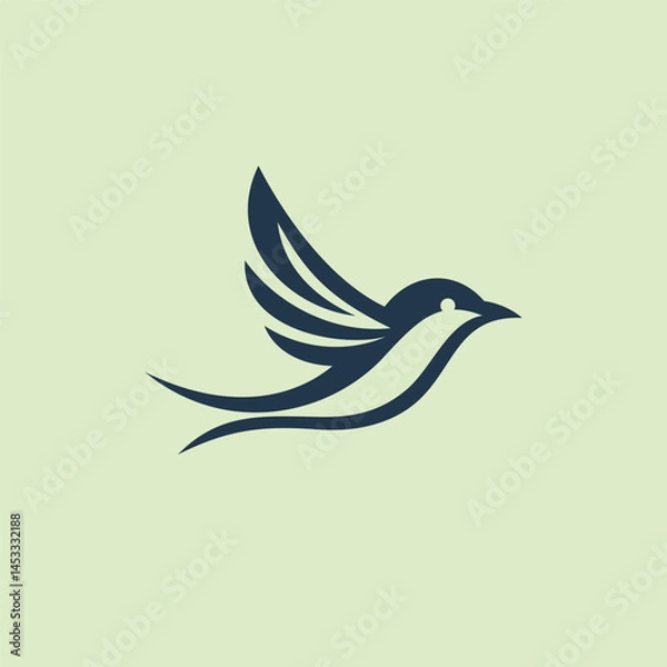 Fototapeta Exclusive Bird Logo Design Solutions