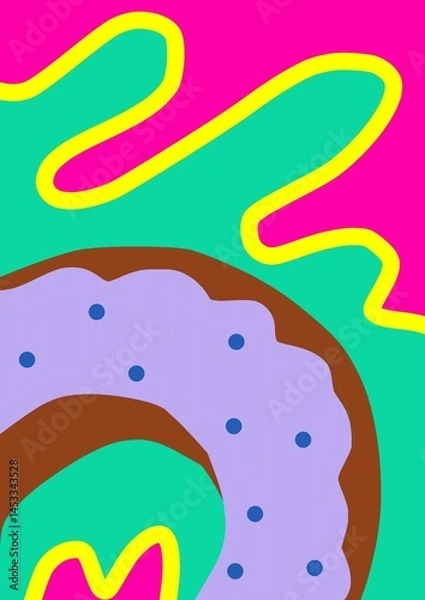 Fototapeta abstract colorful background