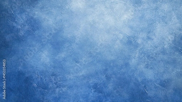 Obraz Abstract blue painted background with a textured surface look