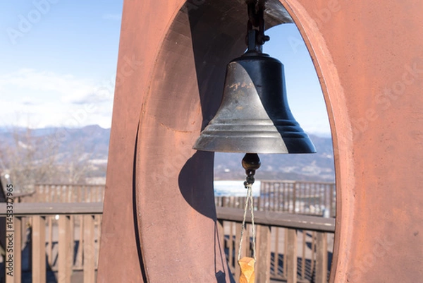 Obraz 伊香保温泉にある見聞山から望む、赤城山・谷川岳の壮大なパノラマ