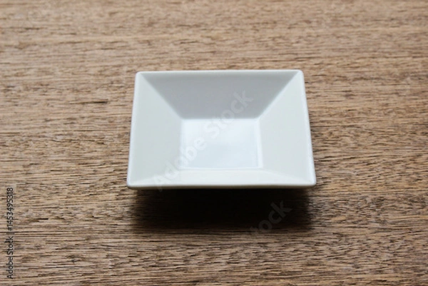 Obraz 四角い陶器の器（合成用）