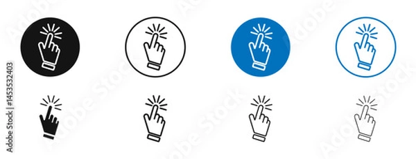 Obraz Easy to use icon. Vector outline illustration. vector logo template