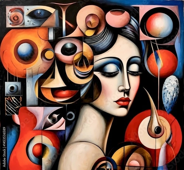 Obraz You can hide your true face behind a carnival mask