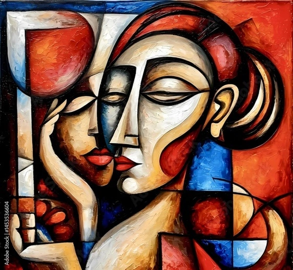 Obraz graffiti on the wall