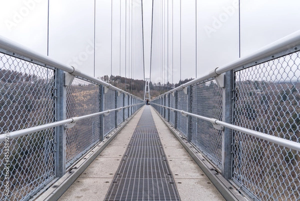 Obraz 日本の大分県の九重町にある、九重“夢”大吊橋の風景