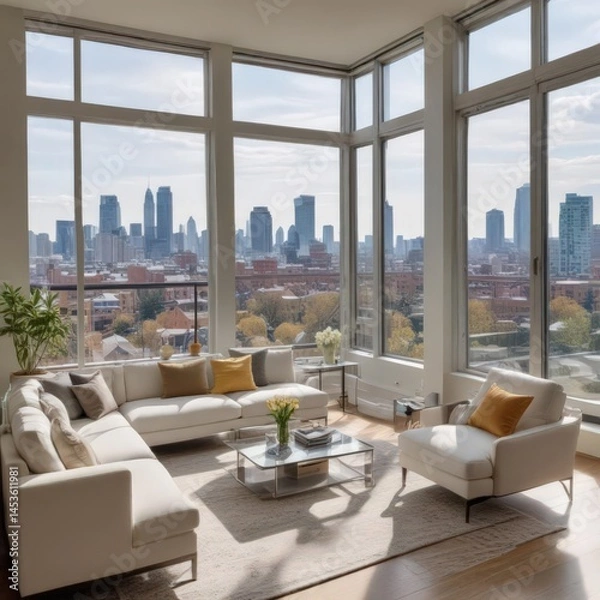 Fototapeta modern living room