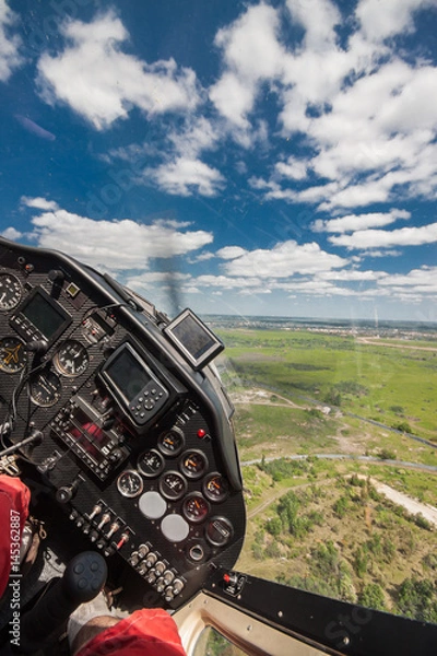Fototapeta Light private plane