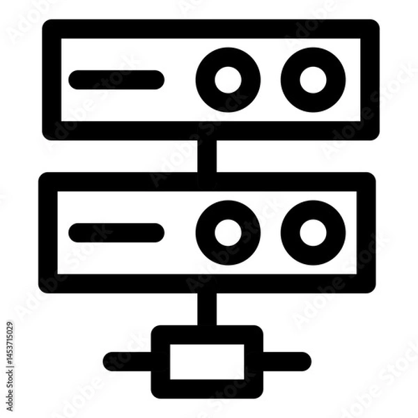 Fototapeta server icon