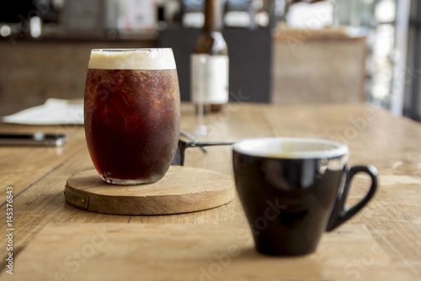 Obraz Iced Coffee and Espresso