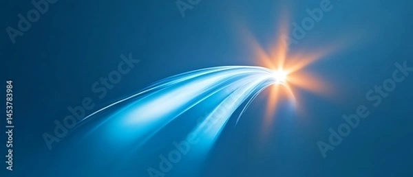 Fototapeta Light Trails