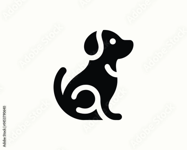 Obraz Pet Dog Vector Logo Design for Branding and Identity