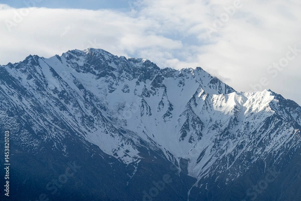Obraz Jagged peaks of Pakistan pierce the sky with raw beauty—majestic, untamed and timeless. A breathtaking display of nature’s power and grace, standing proud in silence and strength.