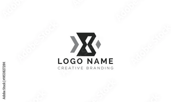 Fototapeta Minimalist X Logo for Branding and Identity.