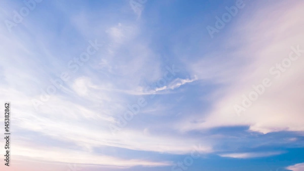 Obraz Sunset with clouds