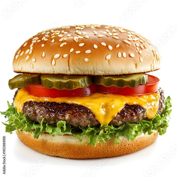 Obraz Classic Cheeseburger