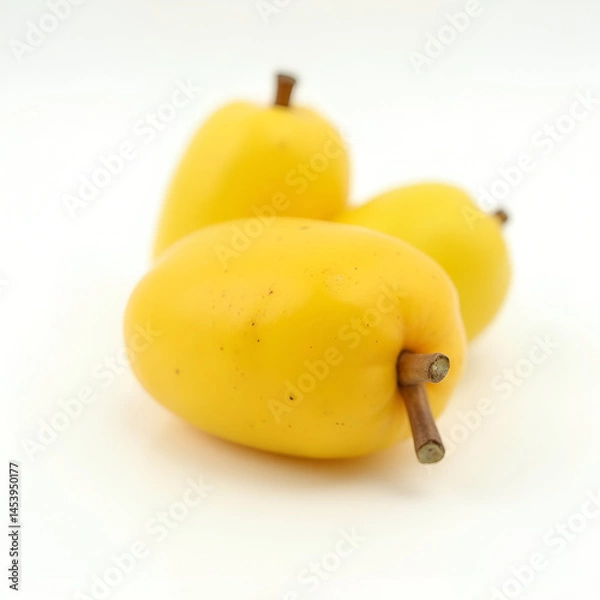 Obraz loquat on a white background
