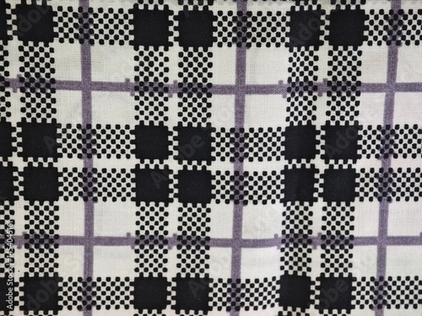 Fototapeta Black and white patterns 