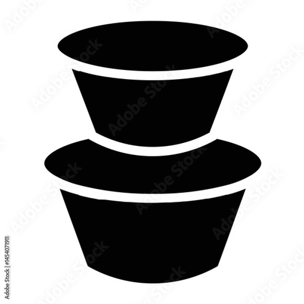 Obraz Food Kitchen Storage Glyph Icon