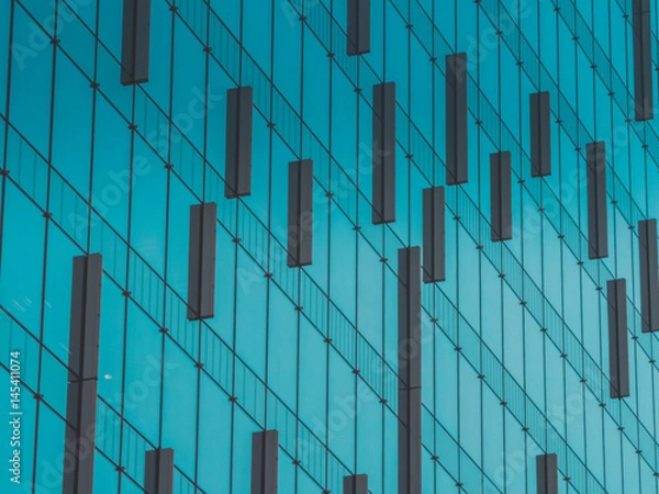 Obraz Skyscraper Building and Sky View