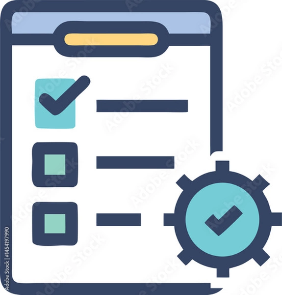 Fototapeta Add task icon