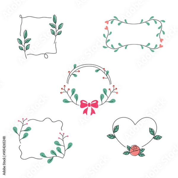 Fototapeta Floral Frame