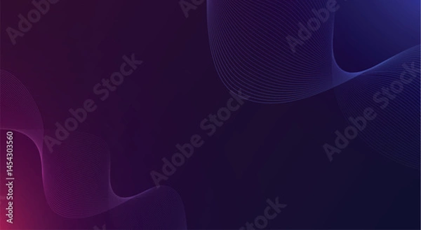 Fototapeta Dark wavy colors background.