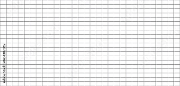 Fototapeta Abstract Black and White Grid Pattern